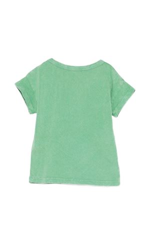 t-shirt in cotone verde BOBO CHOSES KIDS | B126AB014.